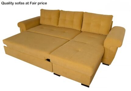 Amber Universal Corner Sofa Bed Storage (Various Colour Available)