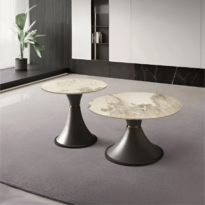 AURA CERAMIC COFFEE TABLE SET