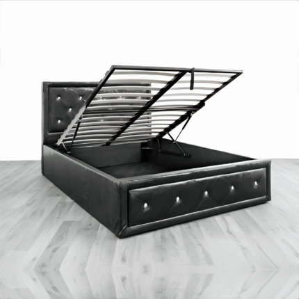 Alice Faux Leather Ottoman Storage Bed Frame
