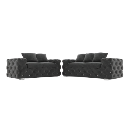 Ashton 2+3 Seater Sofa Plush Velvet All Colour Available