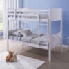 Bedford Bunk Bed in White (3.0'' / 3.0'')