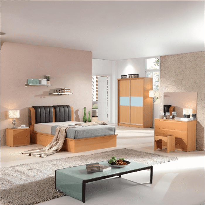 Beech Ottoman Kingsize Storage Bed