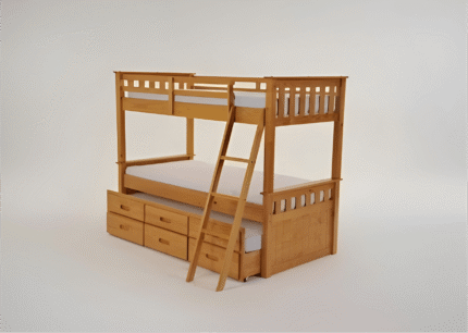 Captain Bunk with Storage and Guest