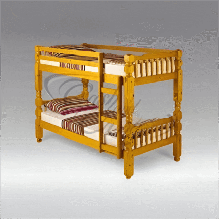 Chunky Bunk Pine Wooden Bed