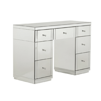 Clear Mirror Dressing Table 7 Drawer (MF7007)