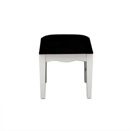 Curved Mirrored Stool