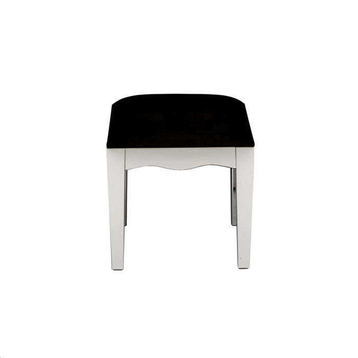Curved Mirrored Stool