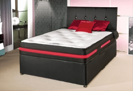 Deluxe Memory Ortho Double 4.6'' Bed (Divan)
