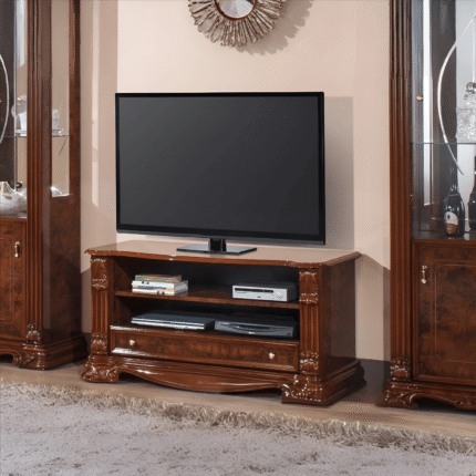 Elizabeth Walnut Radica Italian TV-HIFI Unit (H2O Design)