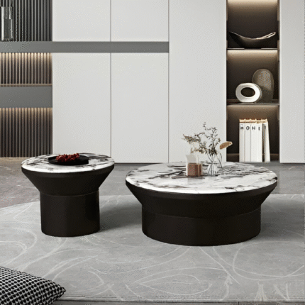 LUNA MARBLE COFFEE TABLE SET