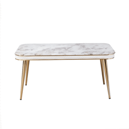 Luxe Dining Table (Gold - Grey)