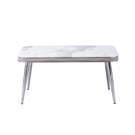 Luxe Dining Table (Silver)