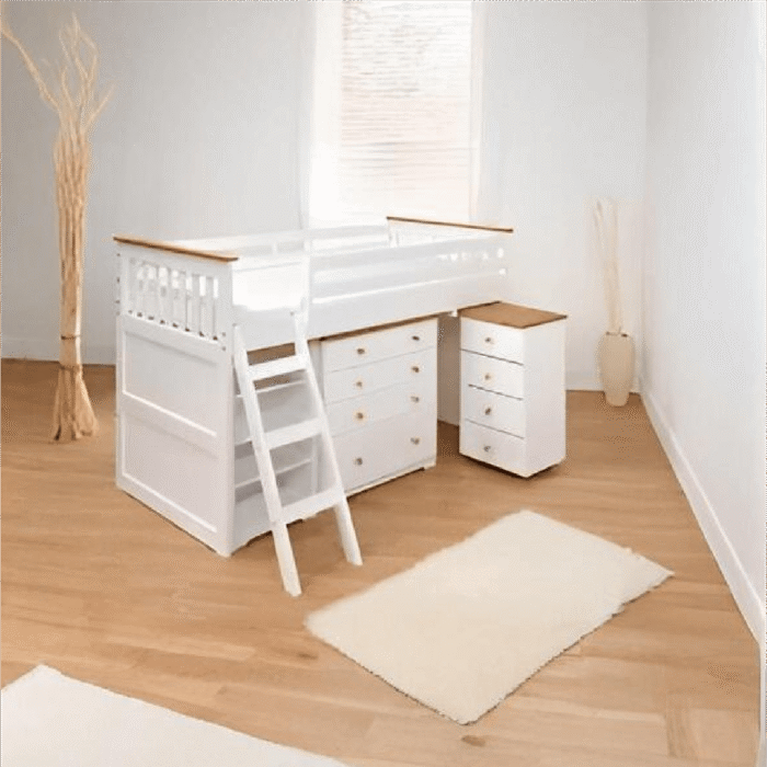 Mid Sleeper with 3+2 Chest (Honey & white)