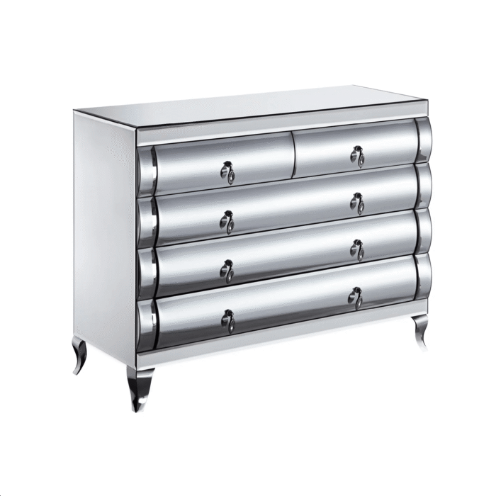 Mirrored 3+2 Chest Drawer (Out Of stock)