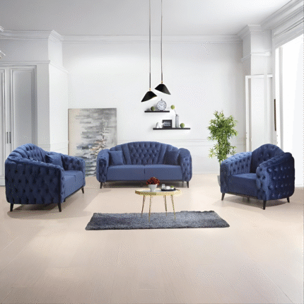 New Luxury Dora Chesterfield in Plush Velvet Sofa Sets