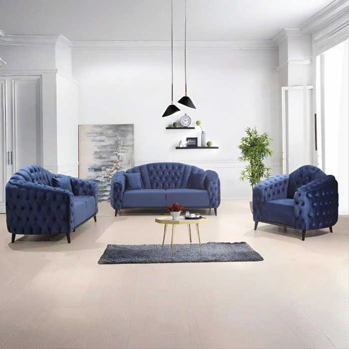 New Luxury Dora Chesterfield in Plush Velvet Sofa Sets