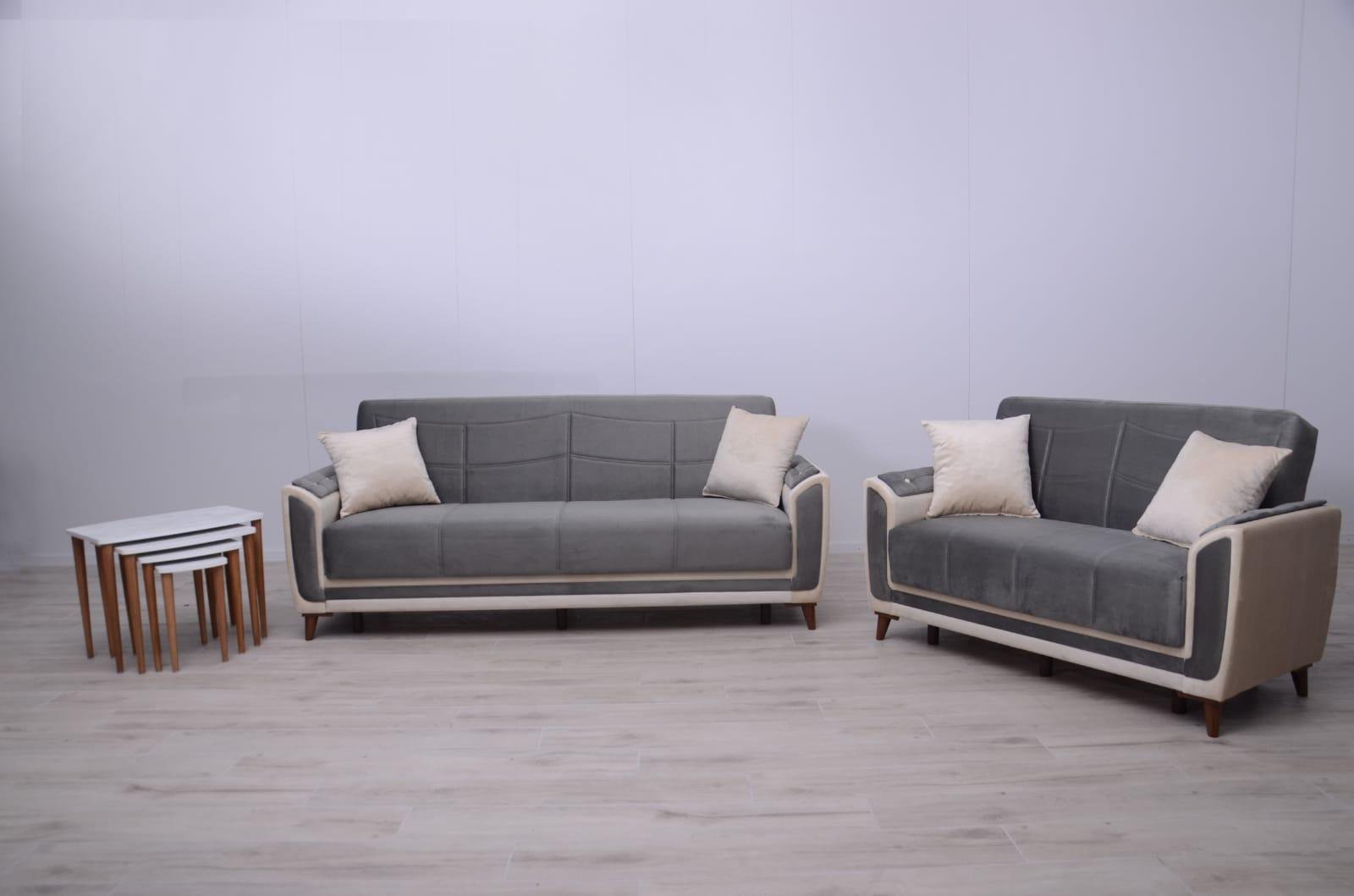 Bella Turkish Sofa Bed Strong Storage Base Grey Cash And Carry Beds