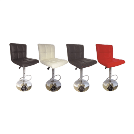 Pacific Gaslift Barstool-Faux Leather