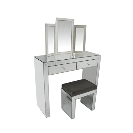 Simply Mirror Dressing Table Set