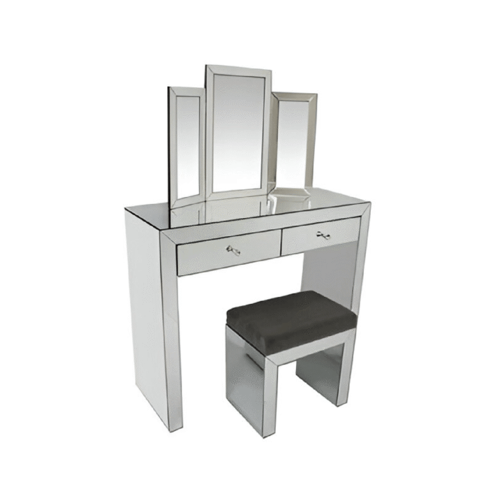 Simply Mirror Dressing Table Set
