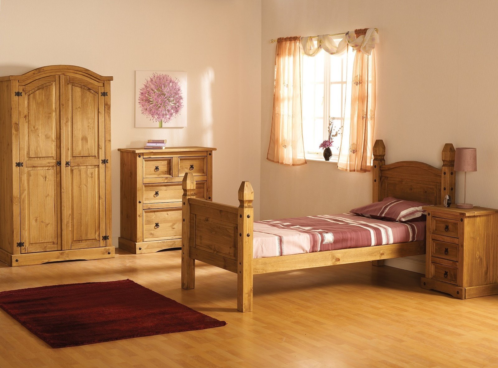 Corona Mexican Wooden Bed Frame - Image 3