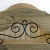 Corona Scroll 4'6" Bed High Foot End in Distressed Waxed Pine - Image 2