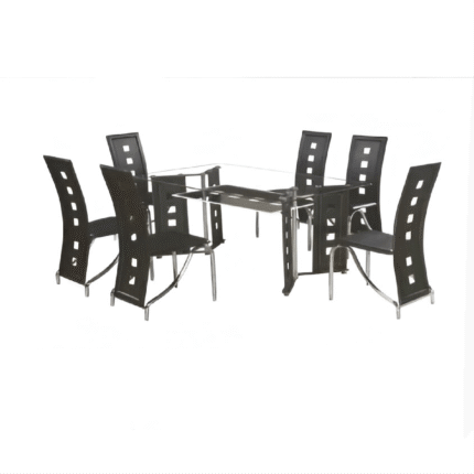 julie Dining set + 6 Chairs
