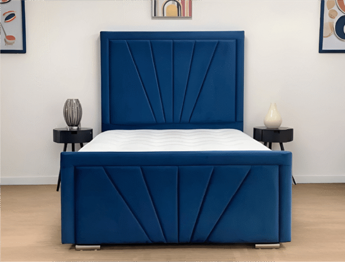 Horizon Bumper Top Notch Handmade Quality Fabric Bed Frames ALL SIZES AVAILABLE