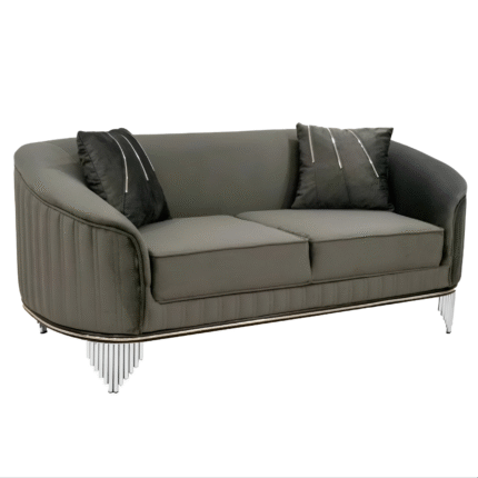 MATILDA 3+2 FABRIC SOFA SET – GREY