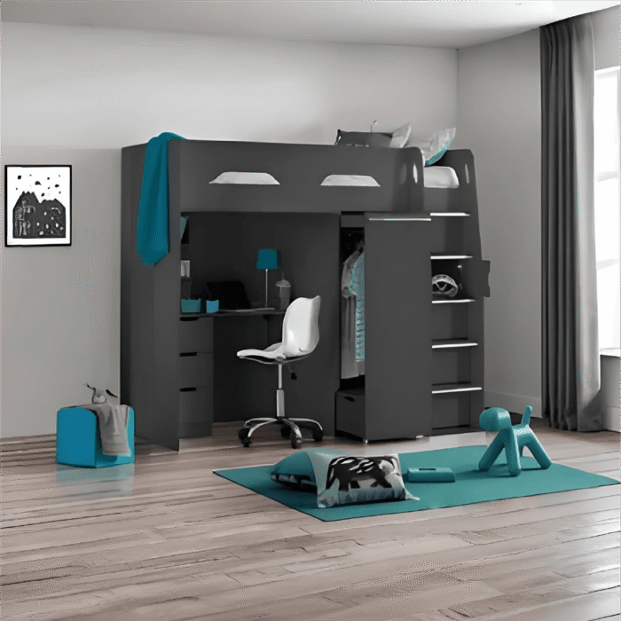 Pegasus Highsleeper - Anthracite by Julian Bowen