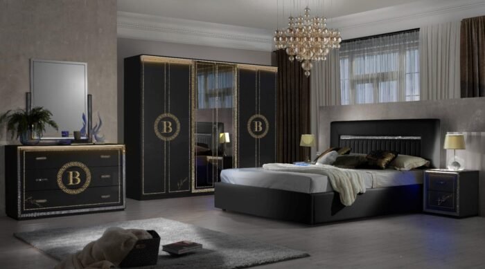 black italian bedroom set