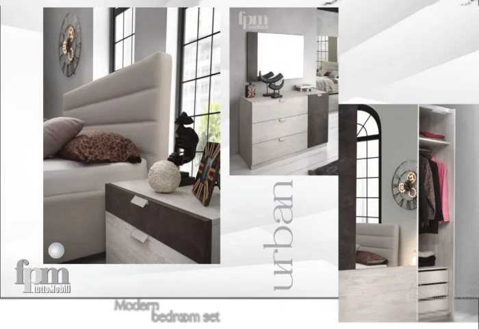 Ehud Bedroom Furniture Set - Modern Elegance Collection