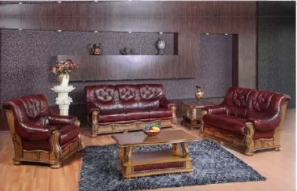 Genuine Leather Sofa