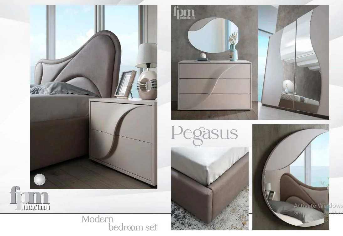 Tuttomobili Trevi Italian Bedroom Set