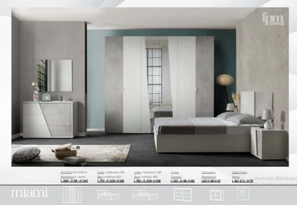 Miami bedroom set