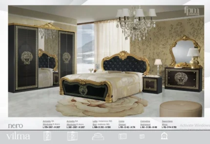 Nero Vilma bedroom set