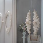 Nora Classic italian 6 Doors Bedroom Furniture Set Beige colour - Image 5