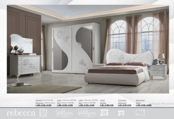 Rebecca Complete Bedroom Set