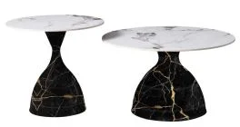 MIRAGE CERAMIC COFFEE TABLE SET