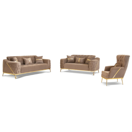Jasmine Sofa Bed Suede Cream