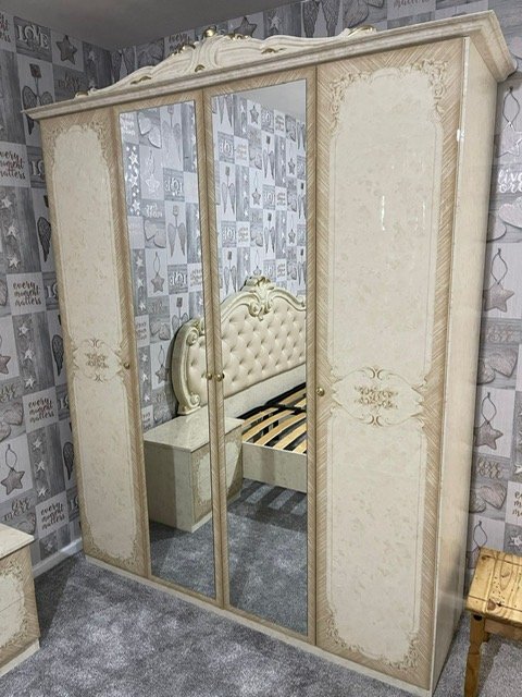 Tolouse Luxury Italian Bedroom Furniture Set - Image 3