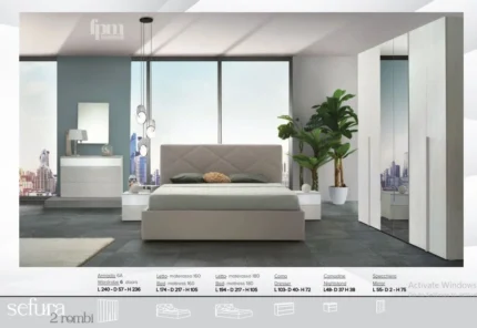 Sefura 2 Rombi Bedroom Set