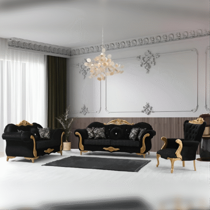 BLACK DYNASTY SOFA