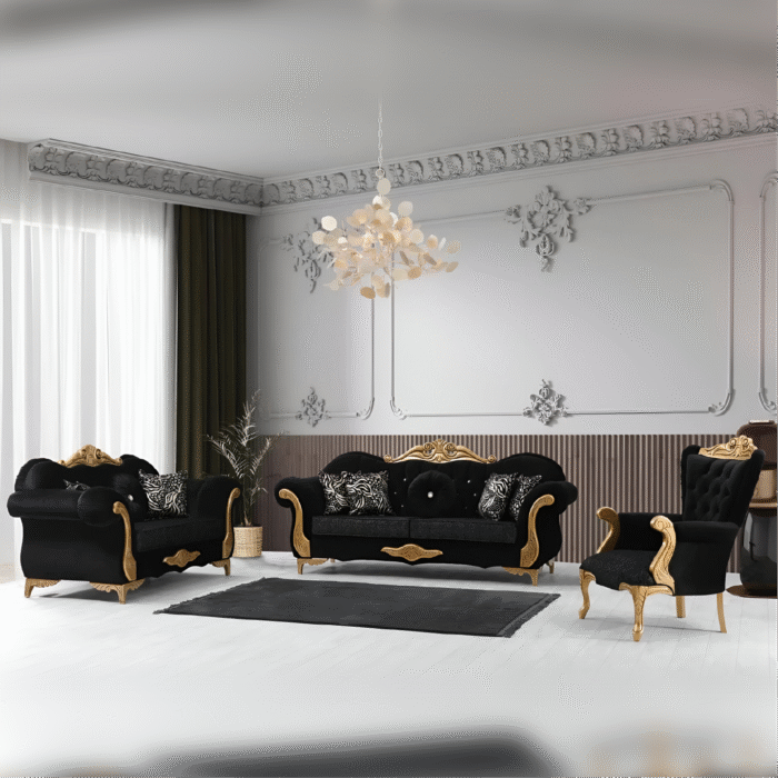 BLACK DYNASTY SOFA