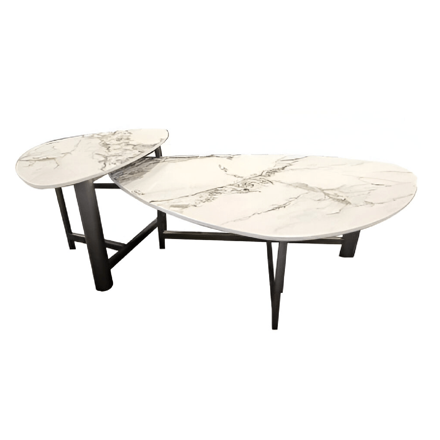 CASCADE CERAMIC COFFEE TABLE SET