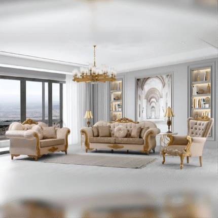 CREAM DYNASTY SOFA