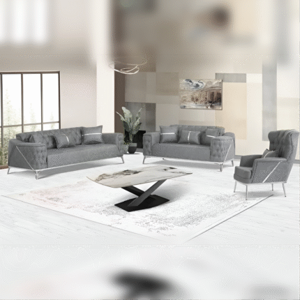 Jasmine Sofa/Bed Velvet Grey