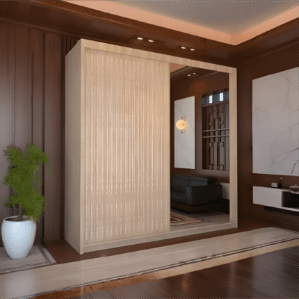 NEW ROYAL 2 Door 203 cm Sliding Wardrobe
