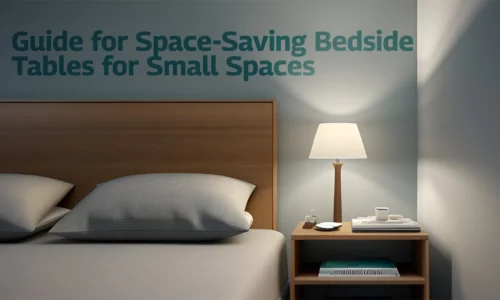 Guide for Space-Saving Bedside Tables for Small Spaces