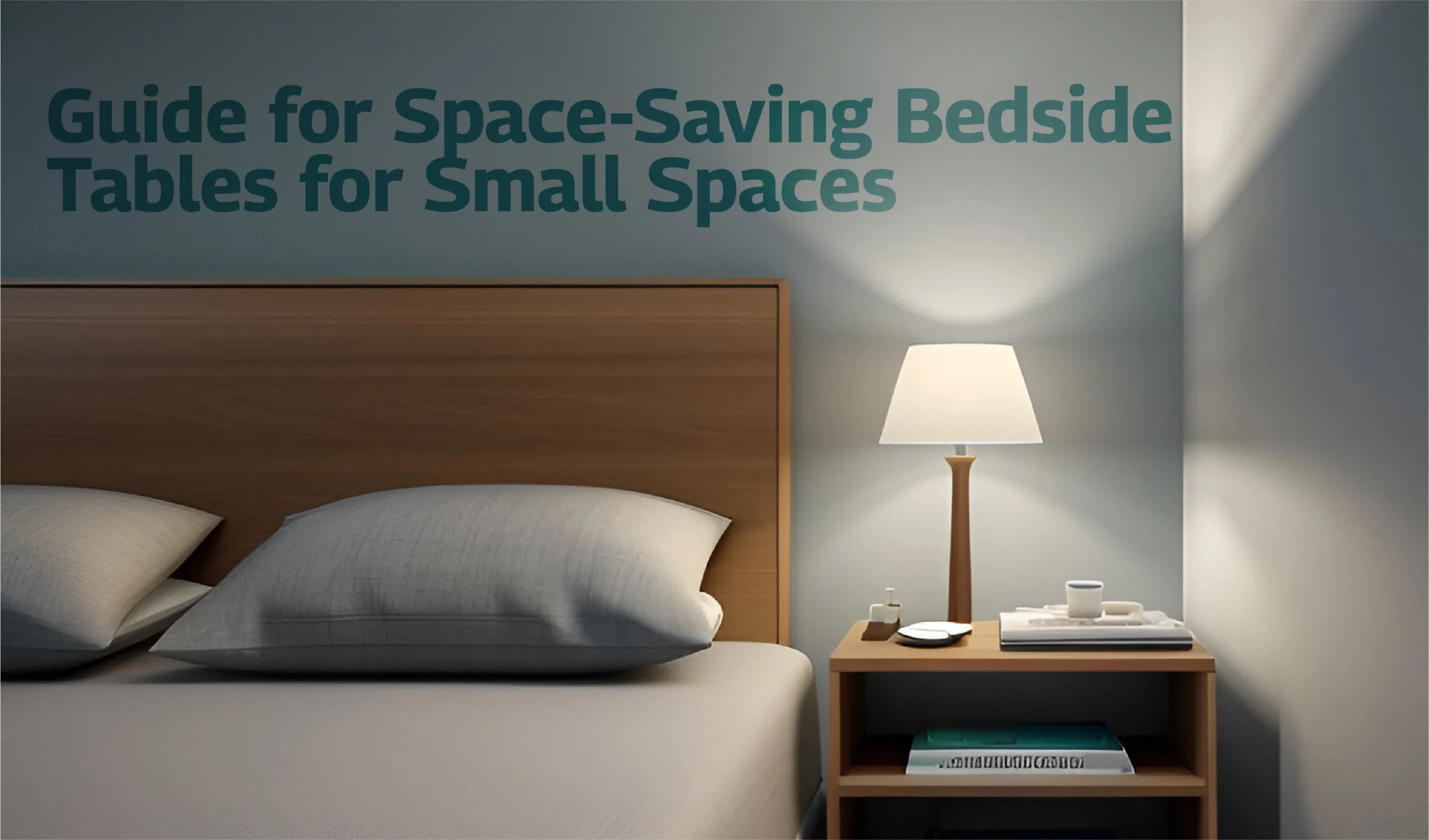 Guide for Space-Saving Bedside Tables for Small Spaces